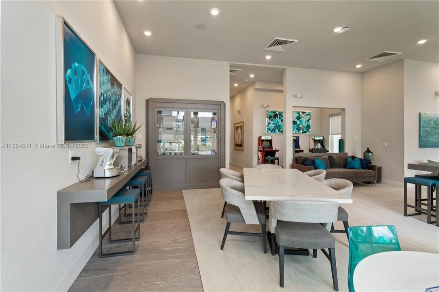 Furnished interior view inside a new home in , Reunion (Image 3). Furnished interior view inside a new home in , Reunion (Image 3).