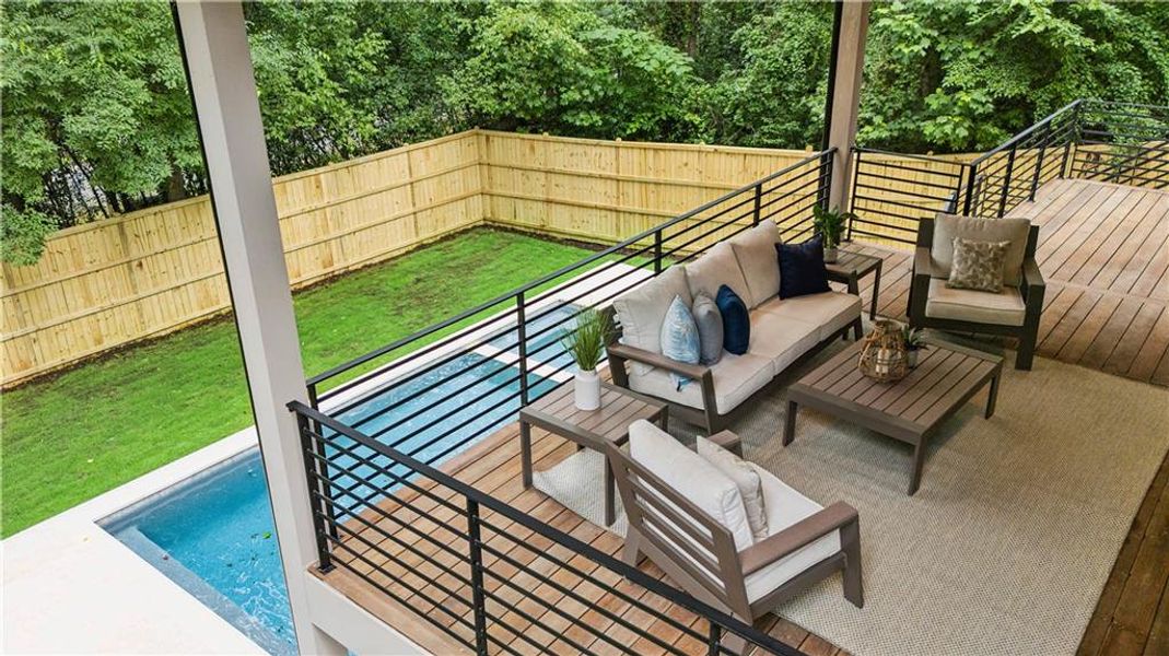 Exterior details and patio area of a home in , Brookhaven (Image 30). Exterior details and patio area of a home in , Brookhaven (Image 30).