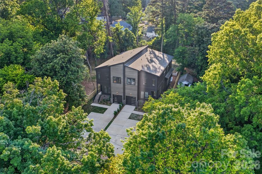 Front exterior of a new home in , Charlotte, NC, highlighting curb appeal (Image 25).