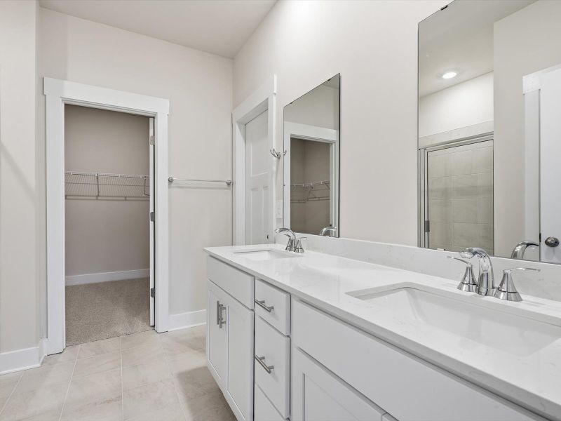 Furnished interior view inside a new home in Crossing at Abner Creek, Greer (Image 5).