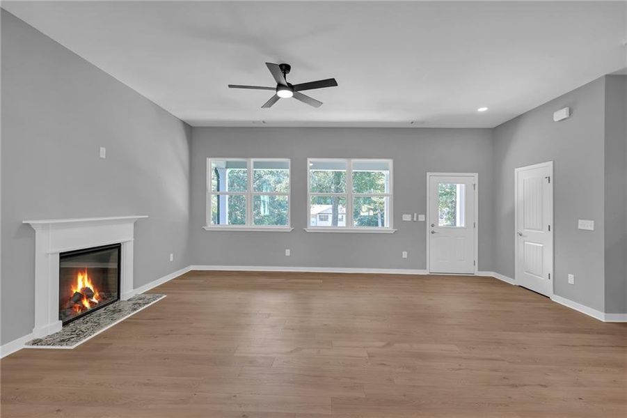 Spacious, unfurnished interior of a new home in , Covington (Image 17).