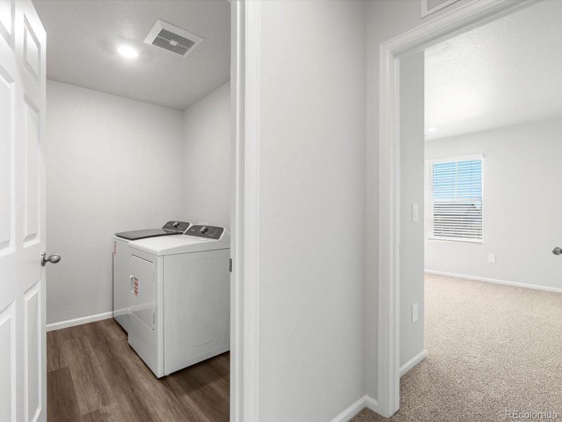 Spacious, unfurnished interior of a new home in Westgate, Greeley (Image 29). Spacious, unfurnished interior of a new home in Westgate, Greeley (Image 29).