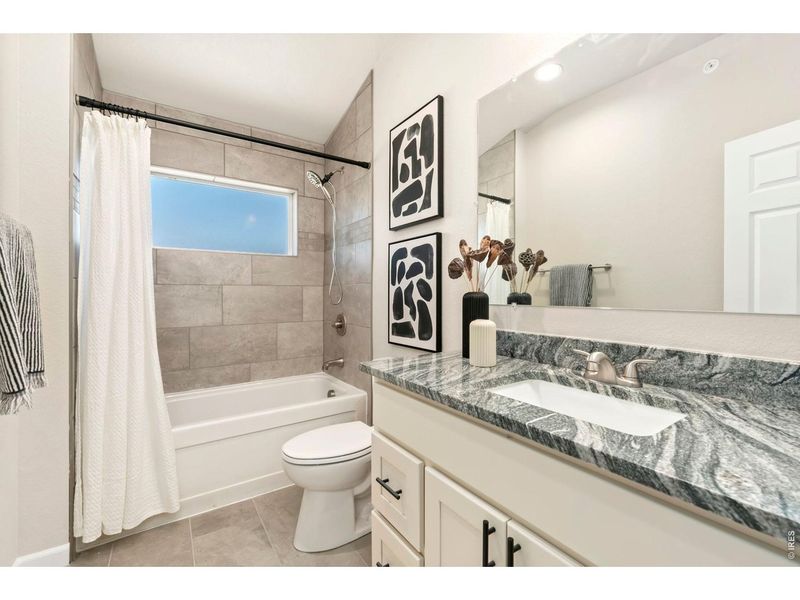 Furnished interior view inside a new home in , Denver (Image 31).