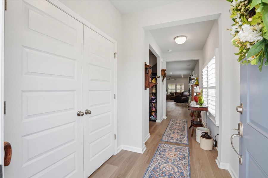 Furnished interior view inside a new home in Horizons at Carnes Crossroads | 55+, Summerville (Image 14).