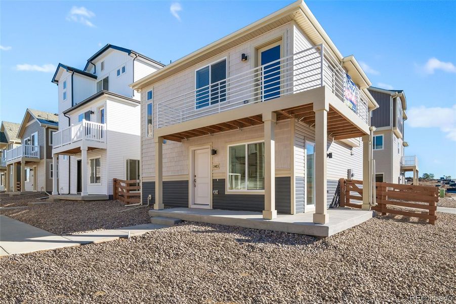 Exterior details and patio area of a home in , Commerce City (Image 20). Exterior details and patio area of a home in , Commerce City (Image 20).