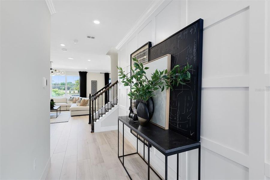 Furnished interior view inside a new home in Winter Grove, Winter Garden (Image 18).