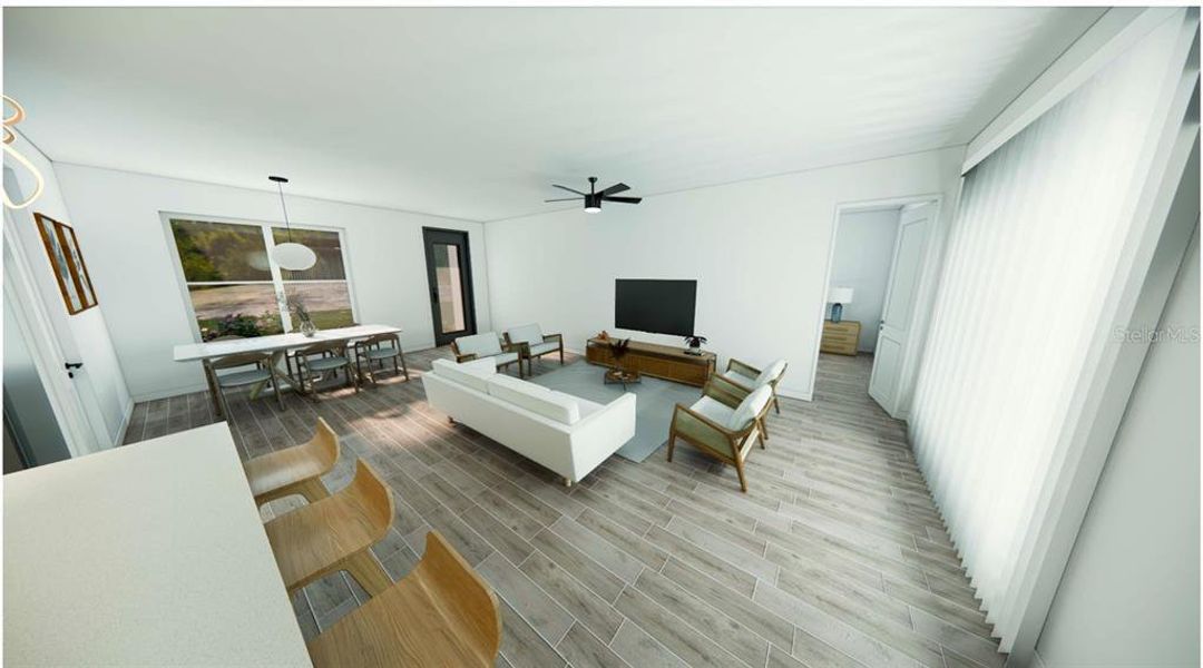 Furnished interior view inside a new home in , Ocala (Image 4). Furnished interior view inside a new home in , Ocala (Image 4).