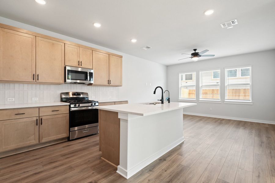 Furnished interior view inside a new home in Park Central, Georgetown (Image 13). Furnished interior view inside a new home in Park Central, Georgetown (Image 13).