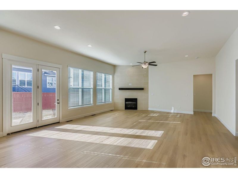 Spacious, unfurnished interior of a new home in RainDance, Windsor (Image 15).