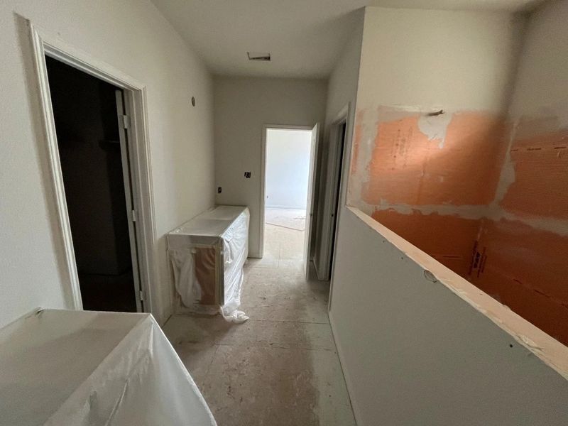 In-progress construction of a new home in Lariat, Liberty Hill, TX (Image 27).