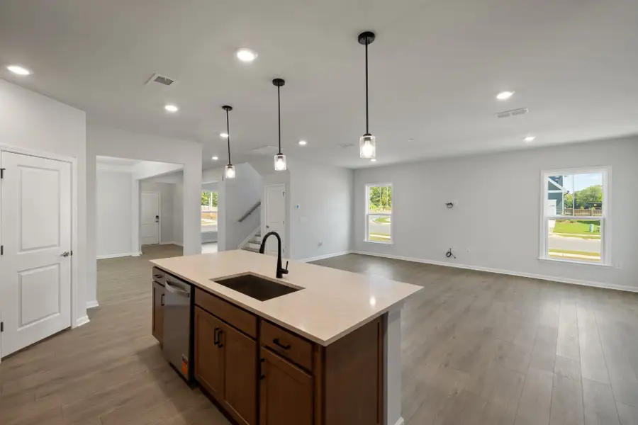 Furnished interior view inside a new home in Saunders Farm, Willow Spring (Image 12). Furnished interior view inside a new home in Saunders Farm, Willow Spring (Image 12).