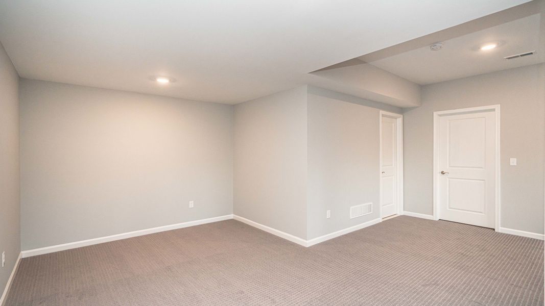 Representative unfurnished interior of a home built from the The Middleton by Norfolk Homes in Coronado Estates, Jackson (Image 57). Representative unfurnished interior of a home built from the The Middleton by Norfolk Homes in Coronado Estates, Jackson (Image 57).