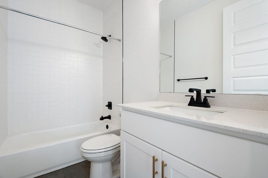 Furnished interior view inside a new home in Terrace Collection at Lariat, Liberty Hill (Image 11). Furnished interior view inside a new home in Terrace Collection at Lariat, Liberty Hill (Image 11).