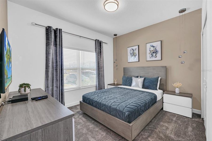 Furnished interior view inside a new home in , Kissimmee (Image 30).