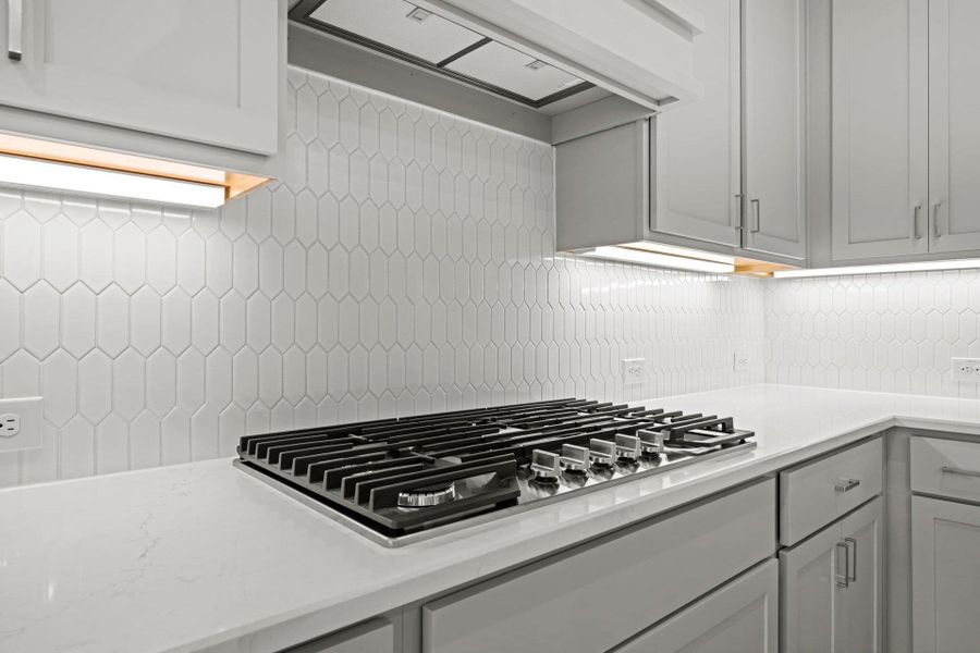 Beautiful finishes in Light & Bright Kitchen