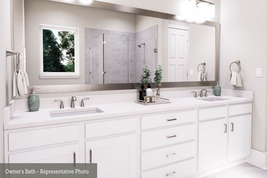The Frazier - Owner's Bath
