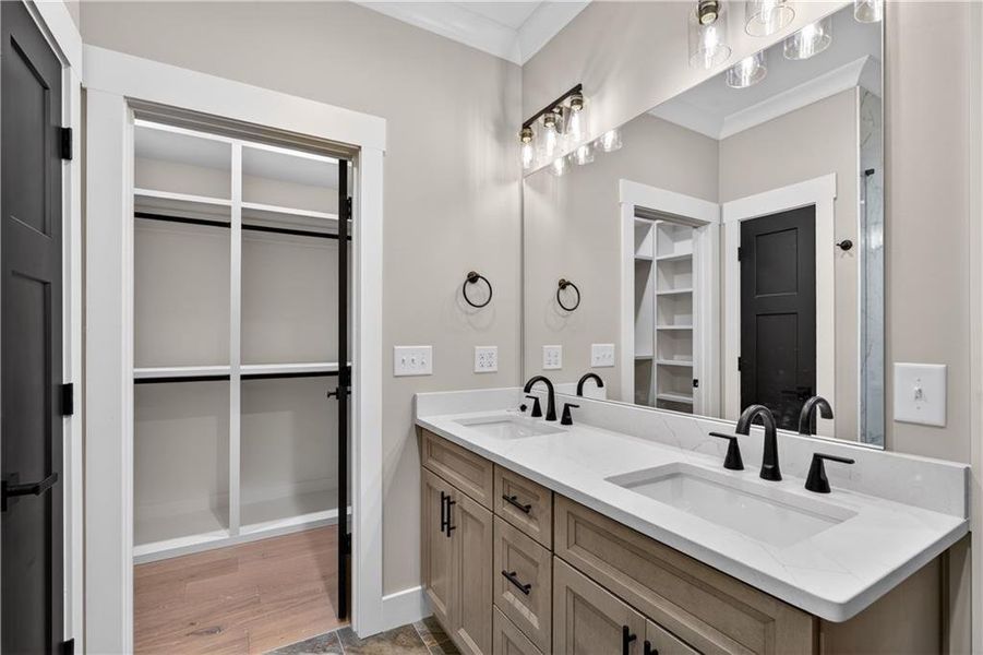 Furnished interior view inside a new home in , Ellijay (Image 14).