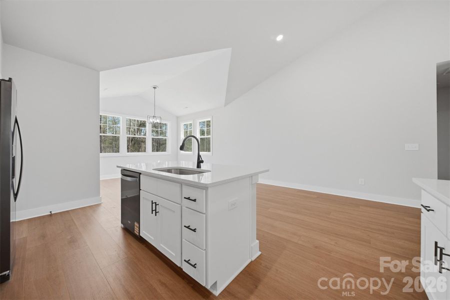 Furnished interior view inside a new home in , Morganton (Image 7). Furnished interior view inside a new home in , Morganton (Image 7).