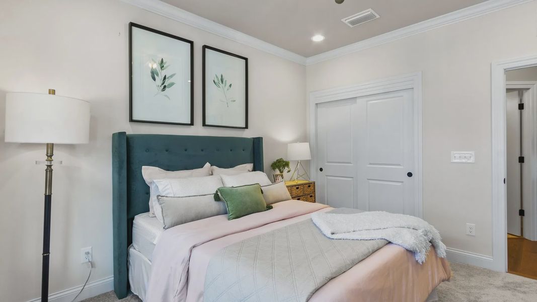 Representative furnished interior of a home built from the Promenade by Epcon Communities in The Courtyards by The Manor, Alpharetta (Image 7).