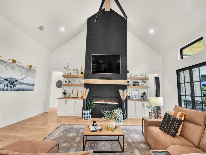 Furnished interior view inside a new home in , Aledo (Image 8).