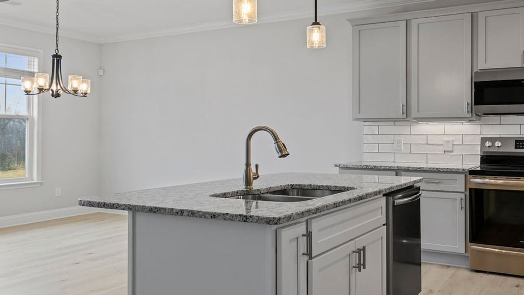 Close-up of interior finishes inside a home in Rutledge Estates, Woodruff (Image 13).