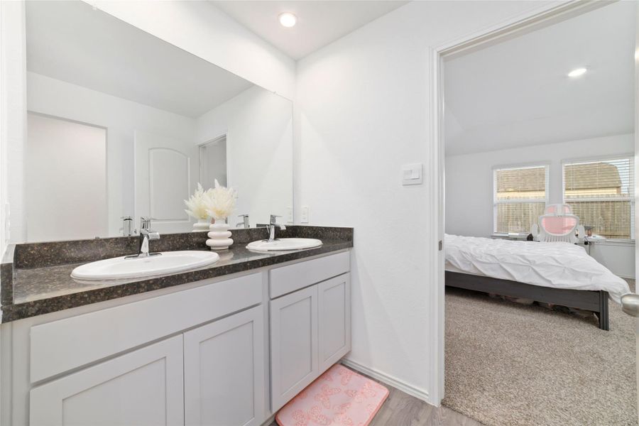 Furnished interior view inside a new home in Breckenridge Forest, Spring (Image 17). Furnished interior view inside a new home in Breckenridge Forest, Spring (Image 17).