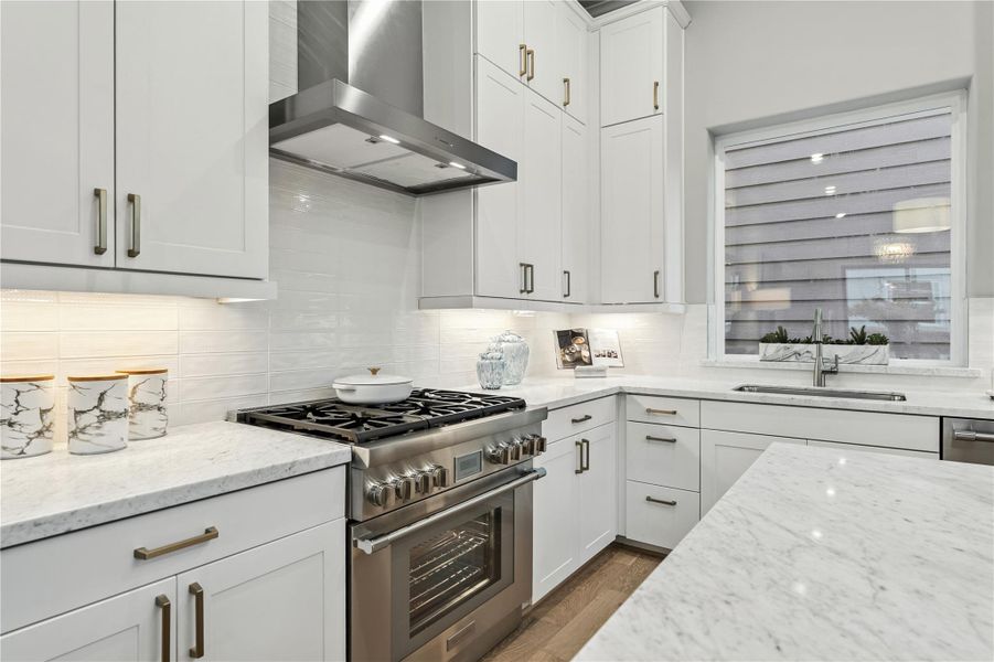 Furnished interior view inside a new home in , Houston (Image 6).