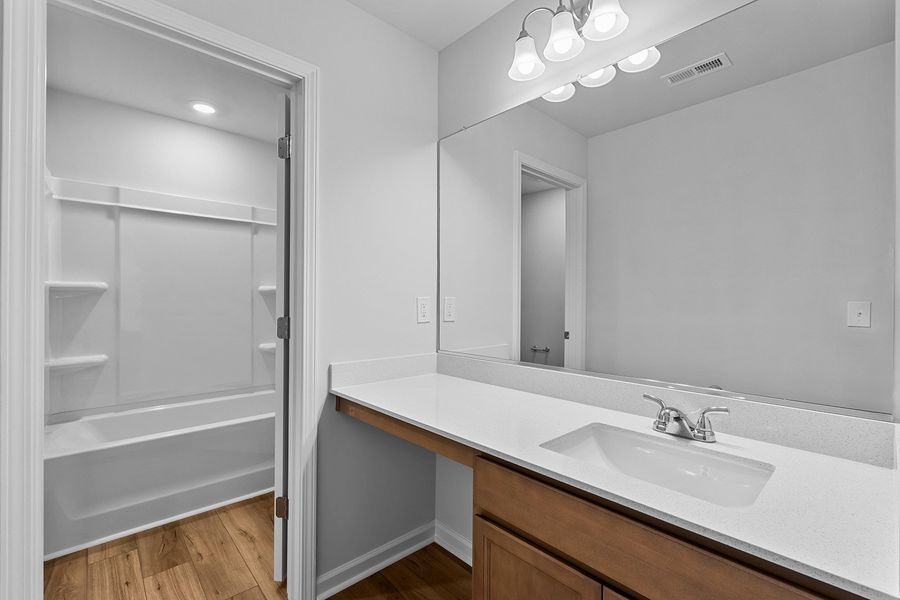 Furnished interior view inside a new home in Bell West, Kernersville (Image 19).