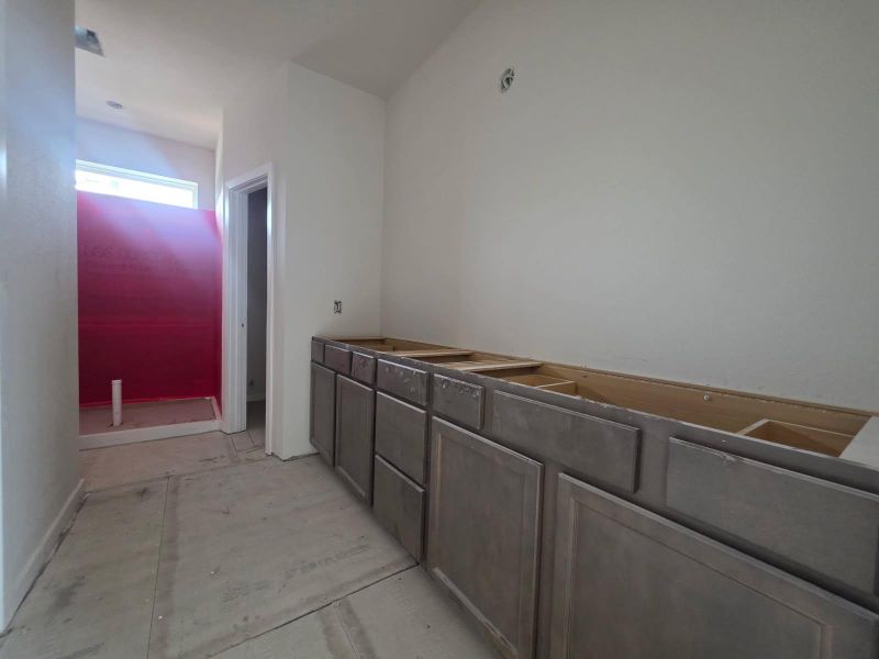 In-progress construction of a new home in Heartland at Vintage Farms, Brenham, TX (Image 8).