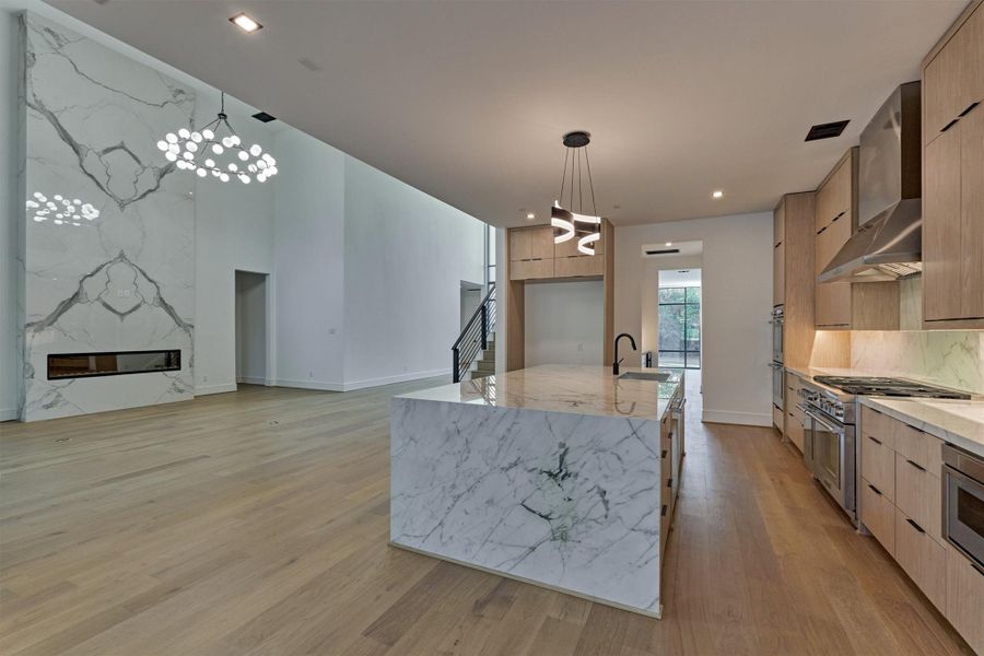 Furnished interior view inside a new home in , Spring (Image 10). Furnished interior view inside a new home in , Spring (Image 10).