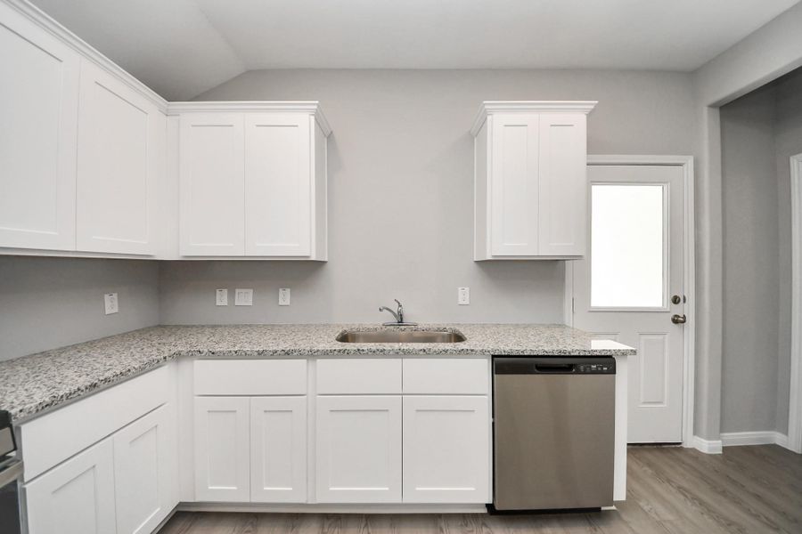 Furnished interior view inside a new home in , Cleveland (Image 11).