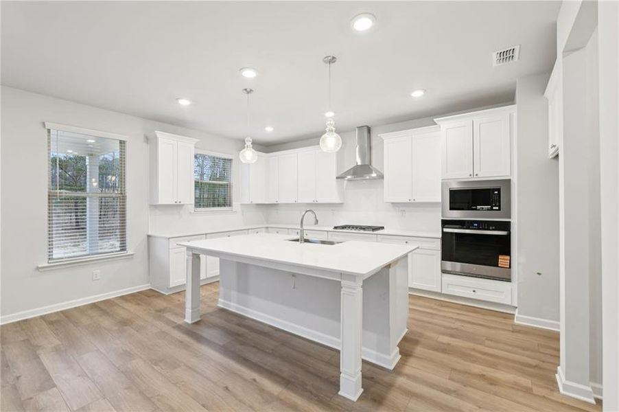 Furnished interior view inside a new home in Hamilton Lakes, Lawrenceville (Image 5).