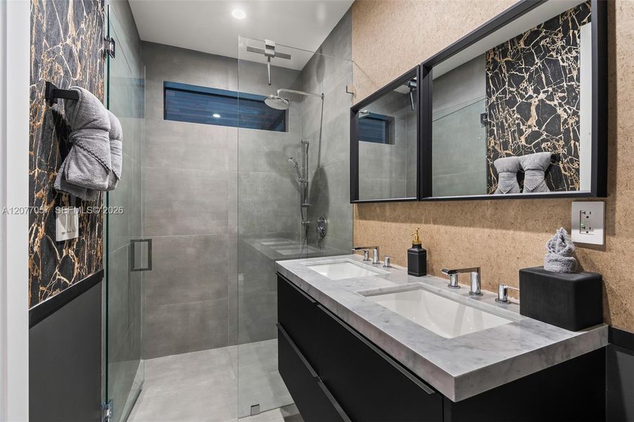 Furnished interior view inside a new home in , Miami (Image 32). Furnished interior view inside a new home in , Miami (Image 32).