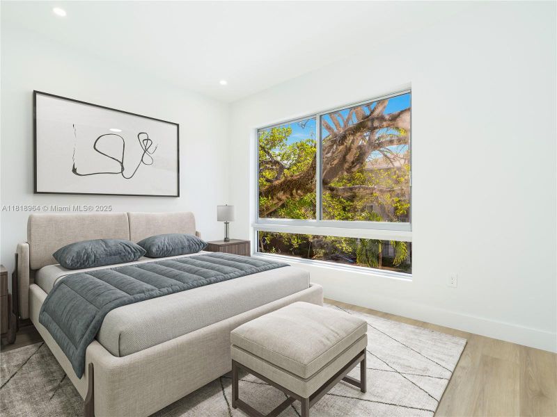 Furnished interior view inside a new home in , Fort Lauderdale (Image 11).