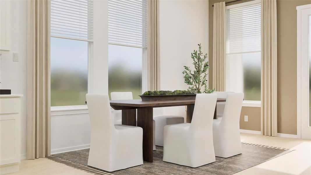 Furnished interior view inside a new home in Anniston, Katy (Image 31).