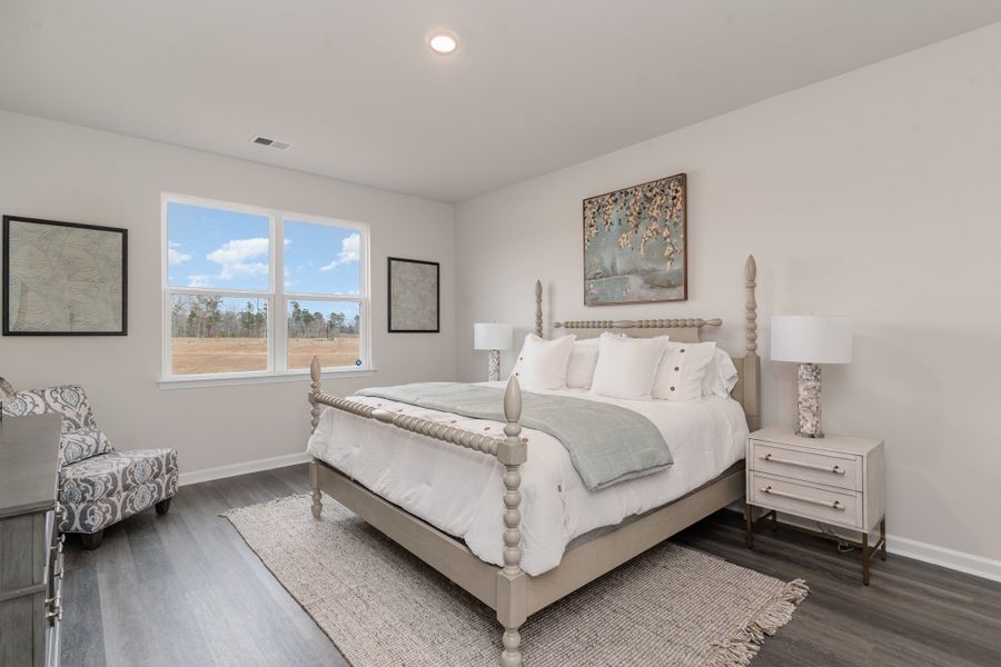 Representative furnished interior of a home built from the DOVER by D.R. Horton in Kingston Bay, Conway (Image 21).