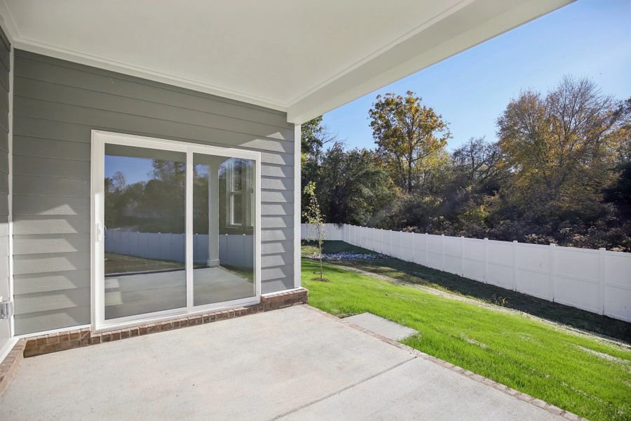 Exterior details and patio area of a home in Cedars at Cane Ridge | 55+ Community, Antioch (Image 27). Exterior details and patio area of a home in Cedars at Cane Ridge | 55+ Community, Antioch (Image 27).