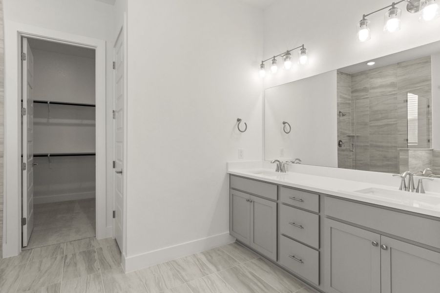 Furnished interior view inside a new home in Easton Park, Austin (Image 14).