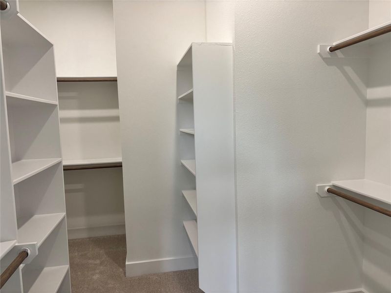 Large Primary closet Large Primary closet