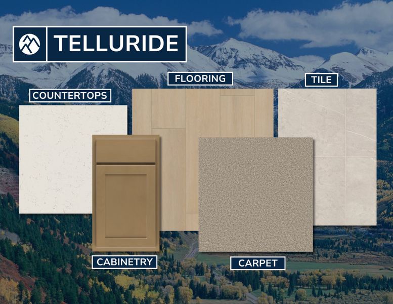 Sample of building materials used in homes in The Vistas at West Mesa, Colorado Springs (Image 26).