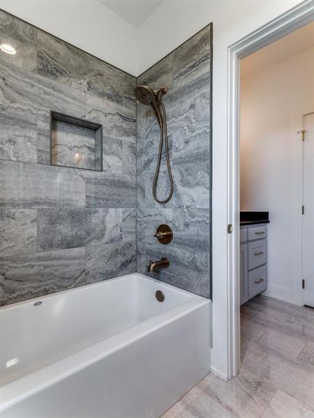 Furnished interior view inside a new home in , New Fairview (Image 16).