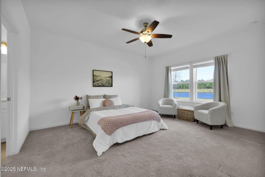 Furnished interior view inside a new home in , St. Johns (Image 17). Furnished interior view inside a new home in , St. Johns (Image 17).