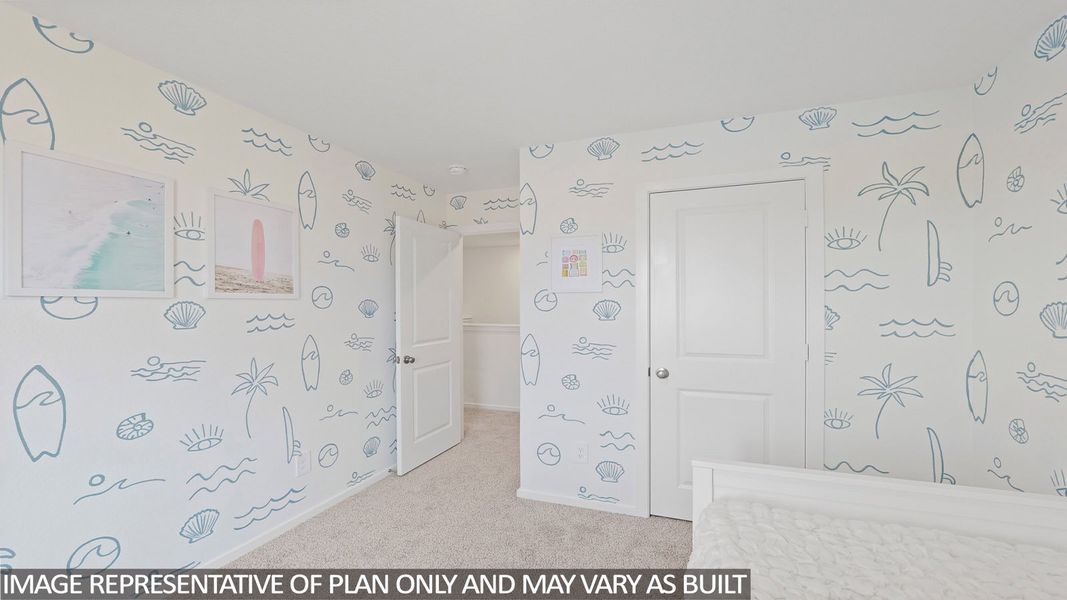 Furnished interior view inside a new home in Silverthorne, Conroe (Image 35).