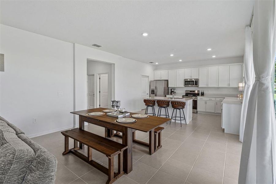Furnished interior view inside a new home in Wellness Ridge, Clermont (Image 21).
