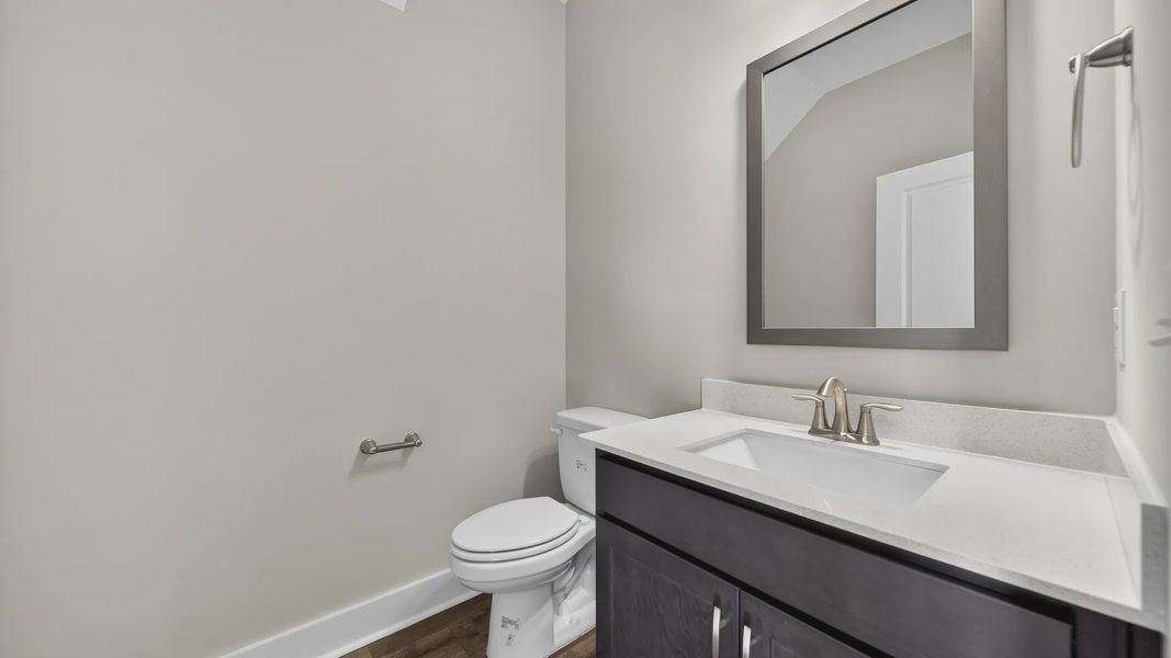 Furnished interior view inside a new home in McClure Farms, Columbia (Image 12).