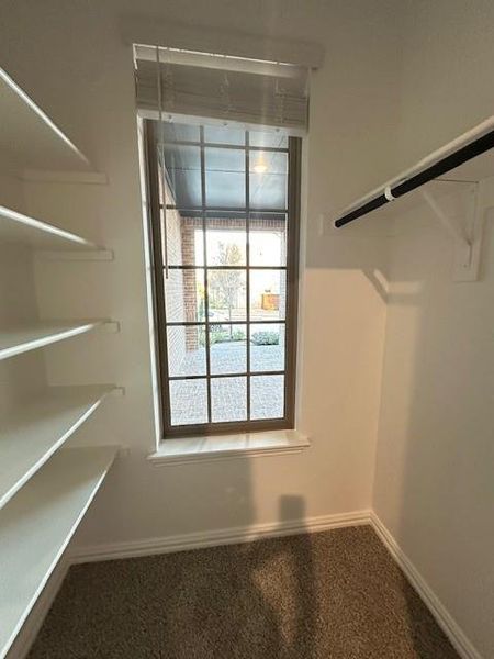 tuscan closet window