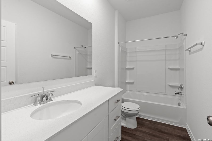 Furnished interior view inside a new home in Horizon Ridge, San Antonio (Image 13).