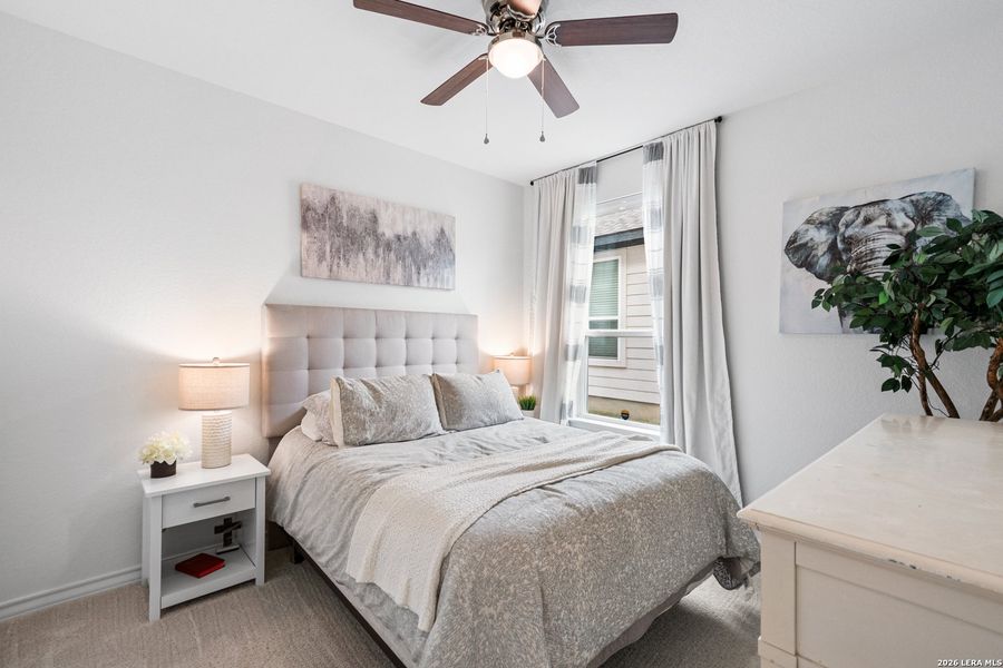 Furnished interior view inside a new home in Corley Farms, Boerne (Image 38).