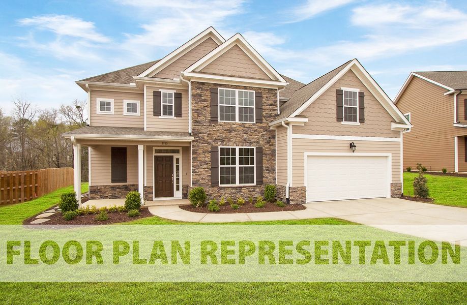 Ethans Mill Floor Plan Representation | Front Exterior Photo