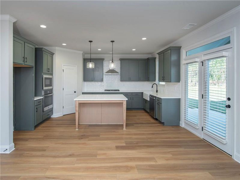 Furnished interior view inside a new home in , Loganville (Image 7). Furnished interior view inside a new home in , Loganville (Image 7).